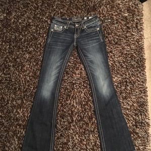Miss me jeans, size 26x34
